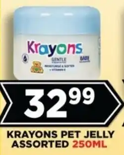 Goal Supermarket Krayons pet jelly assorted offer