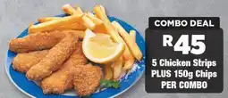 OK MiniMark Chicken Strips plus Chips offer
