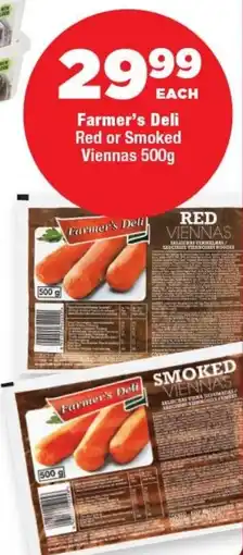 OK MiniMark Farmer's Deli Red or Smoked Viennas offer
