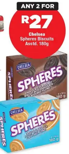 OK MiniMark Chelsea Spheres Biscuits offer