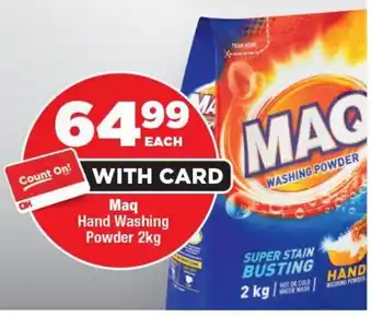 OK MiniMark Maq Hand Washing Powder offer