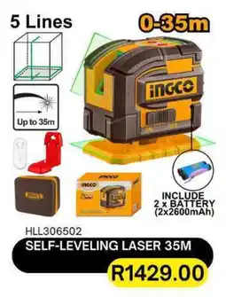 Legacy Industrial Supplies Ingco self-leveling laser offer