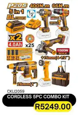 Legacy Industrial Supplies Ingco cordless combo kit offer