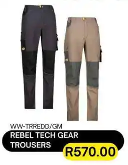 Legacy Industrial Supplies Rebel tech gear trousers offer
