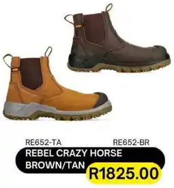 Legacy Industrial Supplies Rebel crazy horse brown/ tan offer