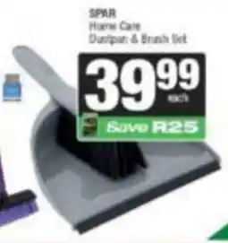 KwikSpar SPAR Home Care Dustpan & Brush Set offer