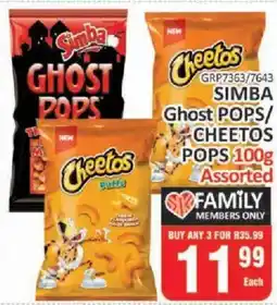 KitKat Cash and Carry Simba ghost pops/ cheetos pops offer