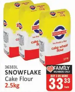 KitKat Cash and Carry Snowflake Cake Flour offer