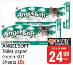 KitKat Cash and Carry Angel Soft Toilet Paper Green 300 offer