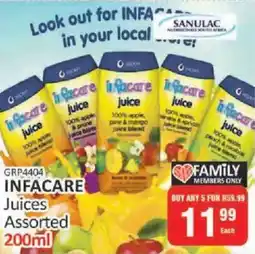 KitKat Cash and Carry Infacare Juices Assorted offer