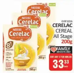 KitKat Cash and Carry Nestle Cerelac Cereal All Stage offer