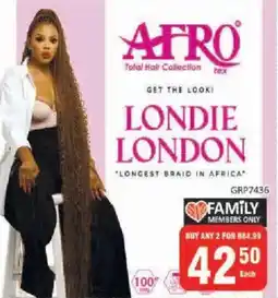 KitKat Cash and Carry Afro londie london longest braid in africa offer
