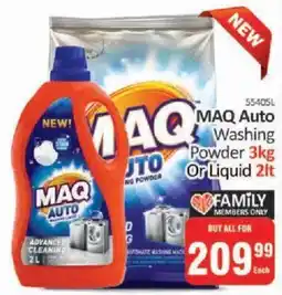 KitKat Cash and Carry MAQ Auto Washing Powder Or Liquid offer