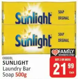 KitKat Cash and Carry Sunlight Laundry Bar Soap offer