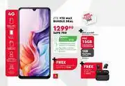 Edgars ZTE V70 Max Bundle Deal Free Accidental Insurance Cover For A Year Free ZTE Earbuds offer