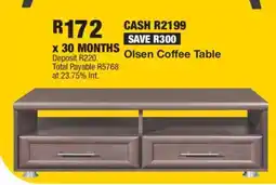 OK Furniture Olsen Coffee Table offer