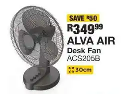 OK Furniture ALVA AIR Desk Fan ACS205B offer