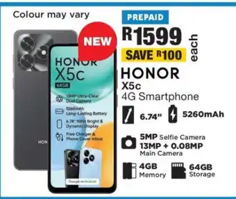 OK Furniture HONOR X5c 4G Smartphone offer