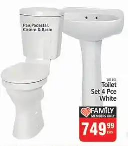 KitKat Cash and Carry Toilet Set White offer