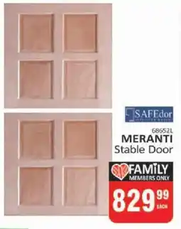 KitKat Cash and Carry Safedor Meranti Stable Door offer