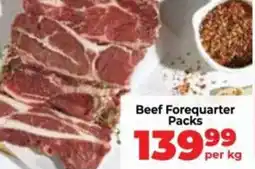 Food Lover's Market Beef Forequarter Packs offer