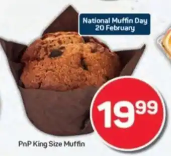 Pick n Pay PnP King Size Muffin offer