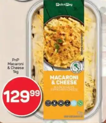 Pick n Pay PnP Macaroni & Cheese offer