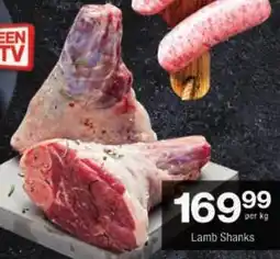 Checkers Lamb Shanks offer