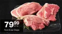 Checkers Pork Braai Chops offer