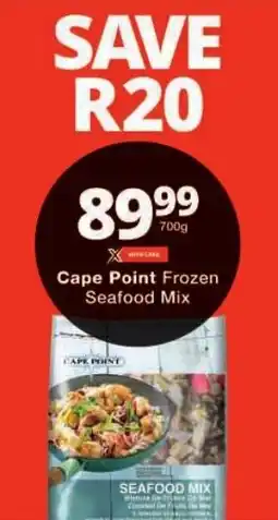 Checkers Cape Point Frozen Seafood Mix offer