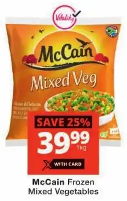 Checkers McCain Frozen Mixed Vegetables offer