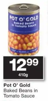 Checkers Pot O' Gold Baked Beans in Tomato Sauce offer