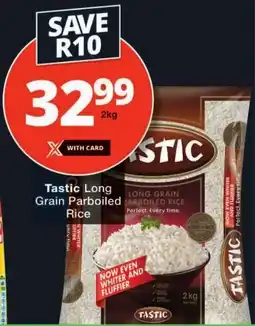 Checkers Tastic Long Grain Parboiled Rice offer