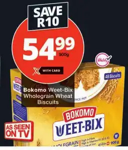 Checkers Bokomo Weet-Bix Wholegrain Wheat Biscuits offer