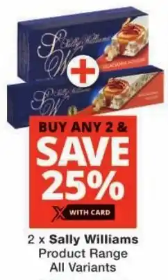 Checkers Sally Williams Product Range All Variants offer