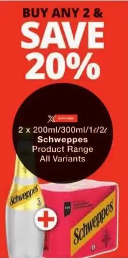 Checkers Schweppes Product Range All Variants offer