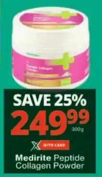 Checkers Medirite Peptide Collagen Powder offer