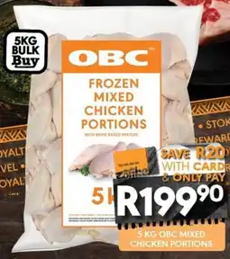 OBC Meat & Chicken Obc mixed chicken portions offer