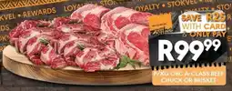 OBC Meat & Chicken Obc a-class beef chuck or brisket offer