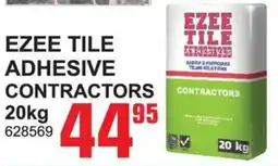 Cashbuild Ezee tile adhesive contractors offer
