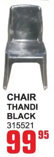 Cashbuild Chair thandi black offer