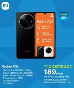 Incredible Connection Redmi A3x offer