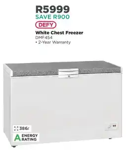 House & Home Defy White Chest Freezer offer