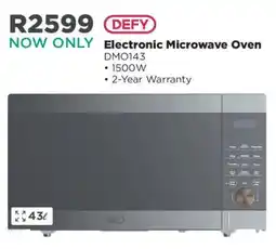 House & Home Defy Electronic Microwave Oven offer