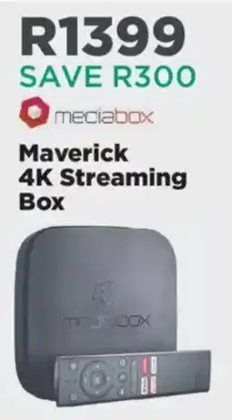 House & Home Mediabox Maverick 4K Streaming Box offer
