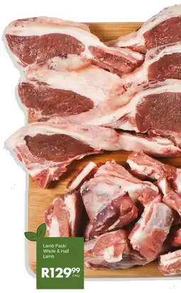 Save Lamb Pack/ Whole & Half Lamb offer