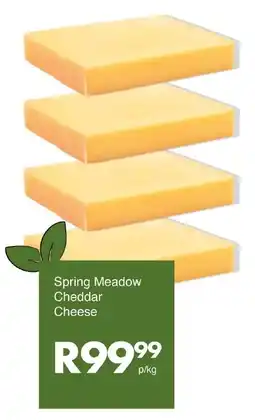 Save Spring Meadow Cheddar Cheese offer