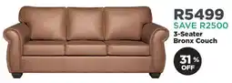 House & Home 3-Seater Bronx Couch offer