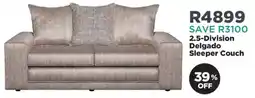 House & Home 2.5-Division Delgado Sleeper Couch offer