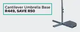 House & Home Cantilever Umbrella Base offer